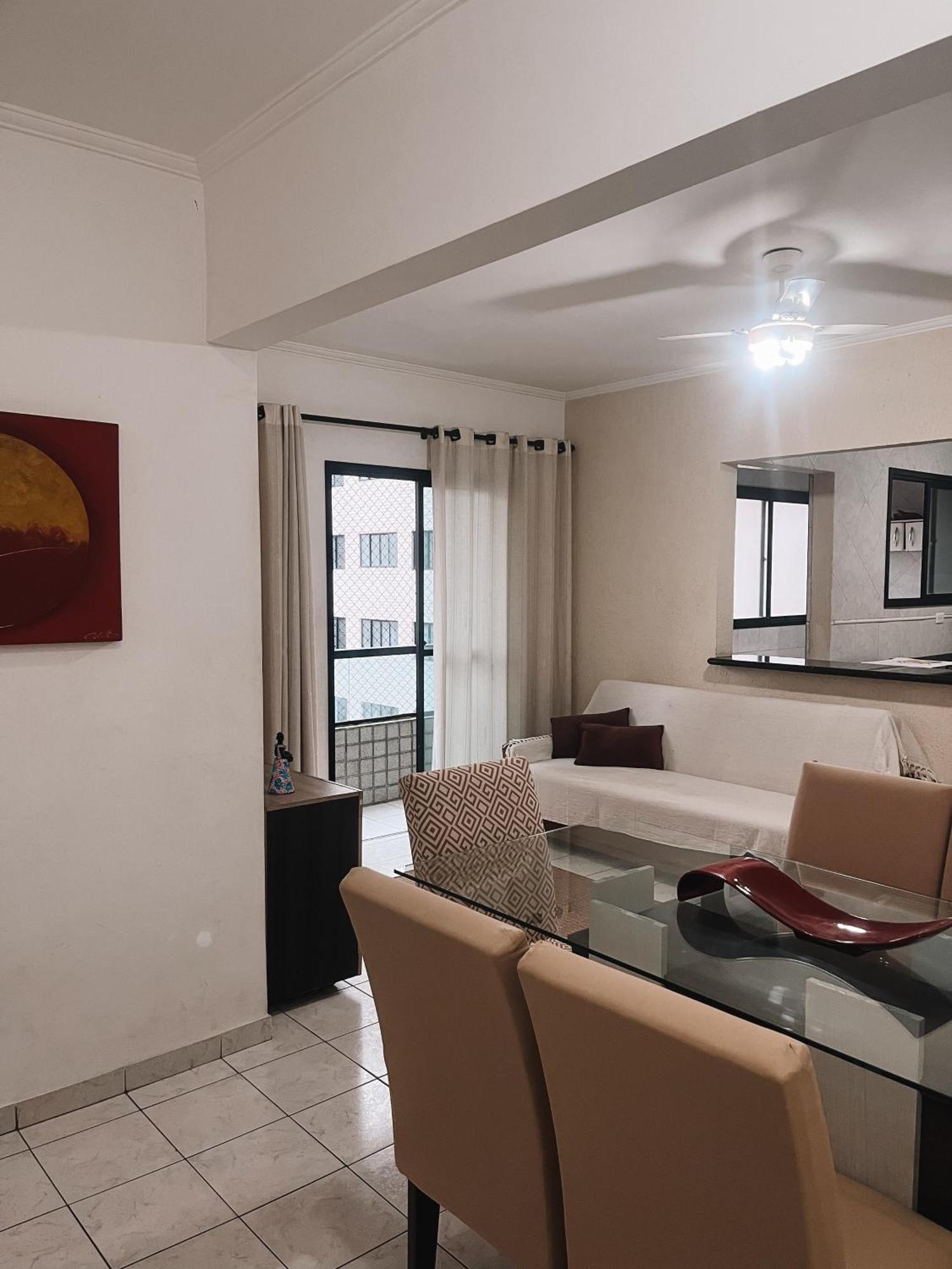 Apartamento Vila Tupy - Ar Condicionado - Praia Grande Luaran gambar