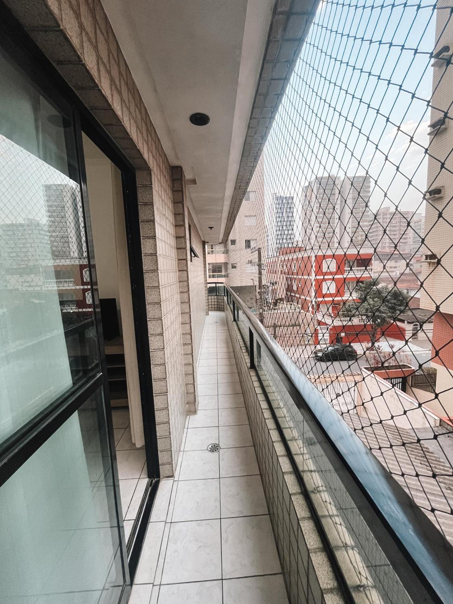 Apartamento Vila Tupy - Ar Condicionado - Praia Grande Luaran gambar